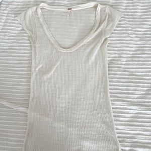 Free People sheer T shirt
